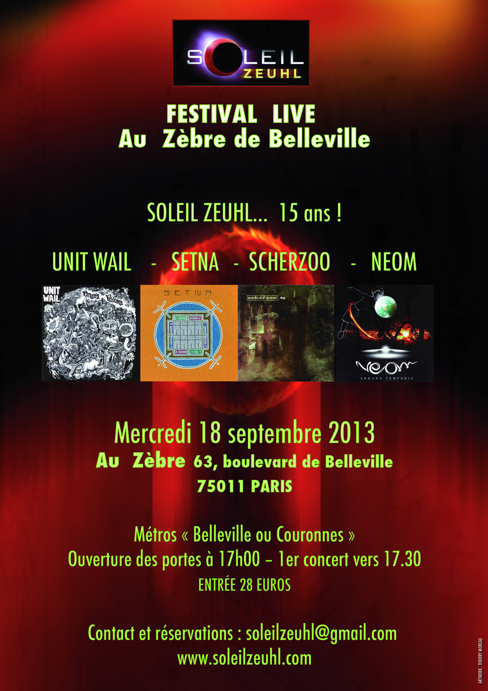 Soleil Zeuhl Festival